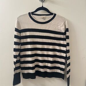 a new day Striped Knit Top